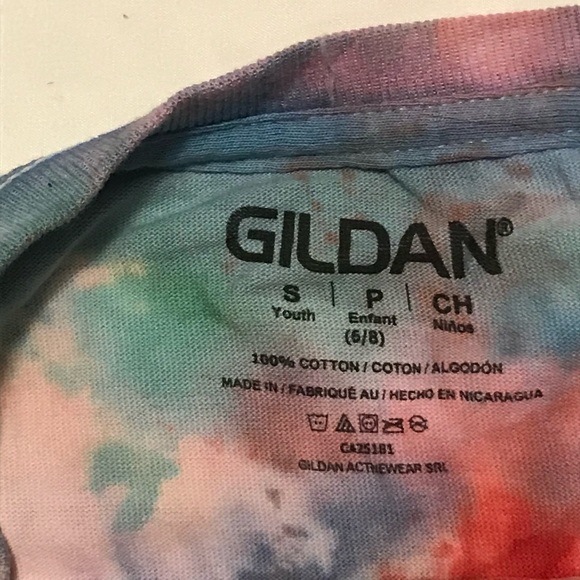 Multi color green, orange,red, and blue kids small - Picture 2 of 3